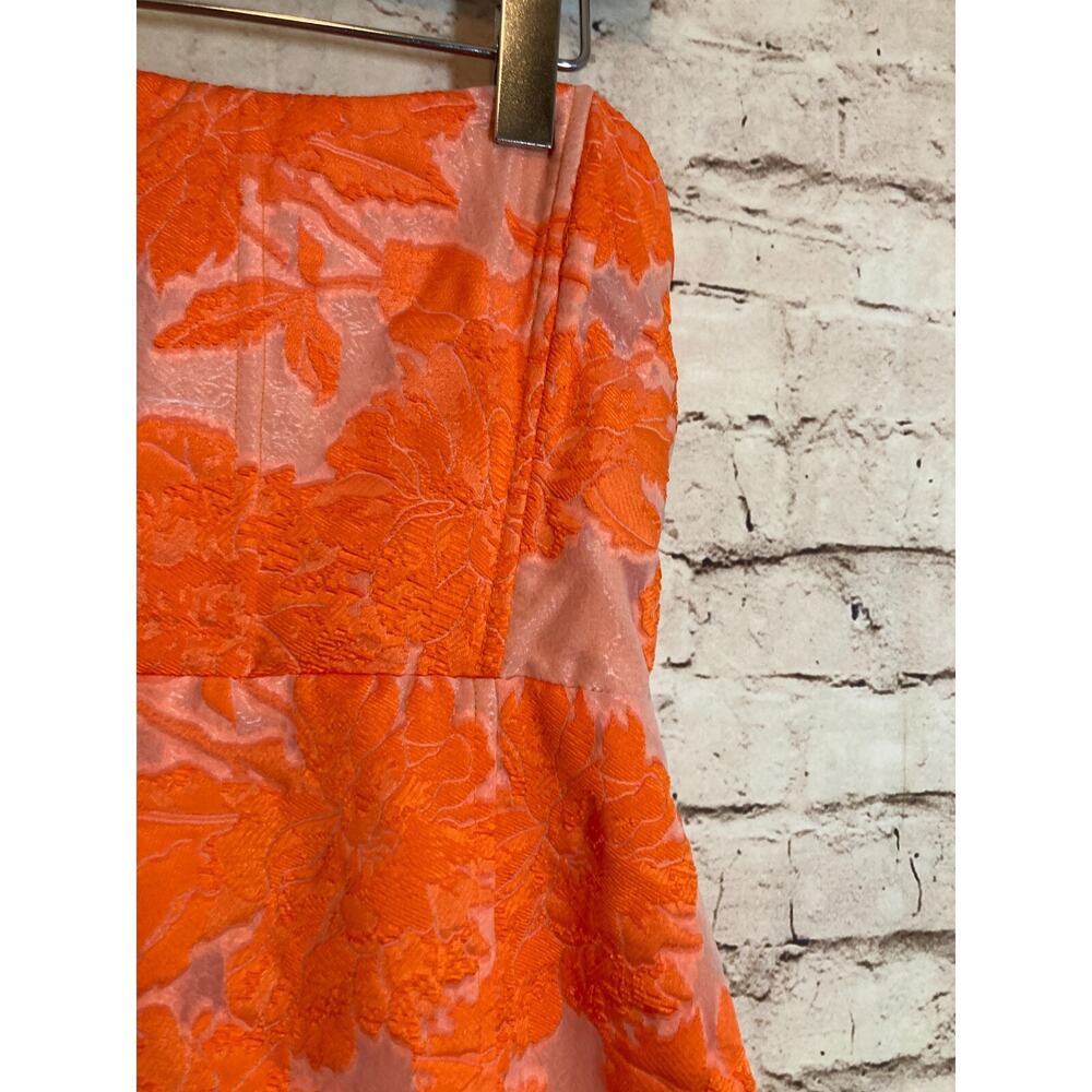 Showpo Orange Floral Midi Dress - Picture 8 of 14